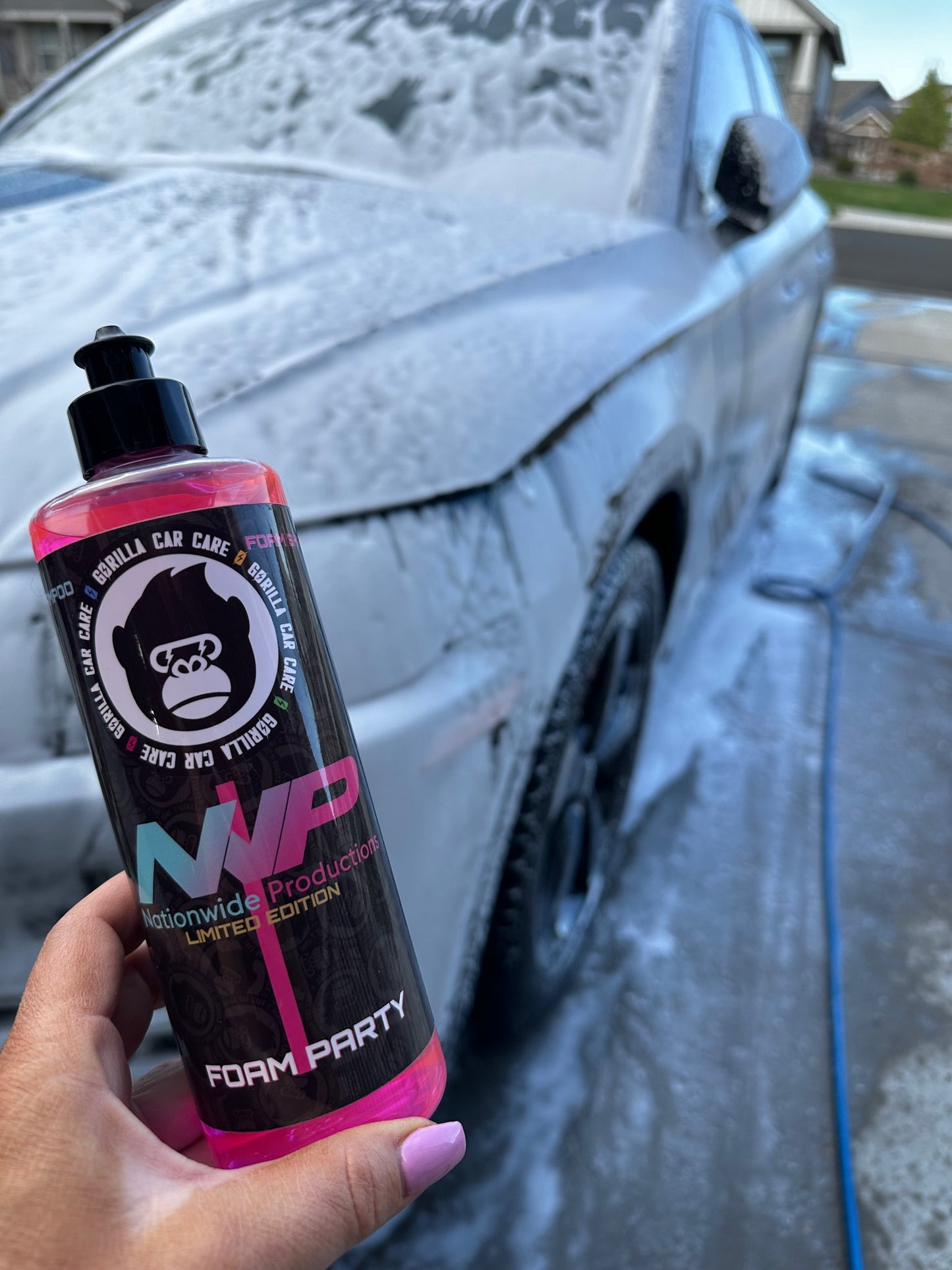 Gorilla Car Care x Nationwide Productions Foam Party Shampoo